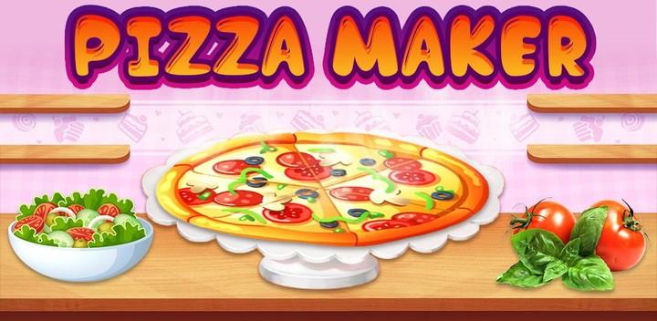 Pizza Maker Pizza Cooking Game Ekran Görüntüsü 1