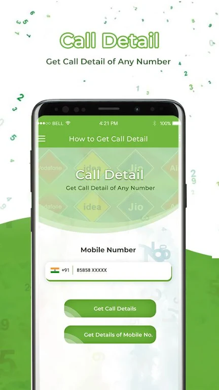 Any Number Call Detail App Zrzut ekranu 3