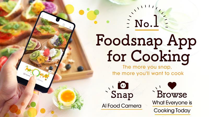 Snapdish Food Camera & Recipes应用截图第1张