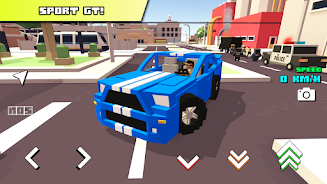 Blocky Car Racer - racing game应用截图第1张