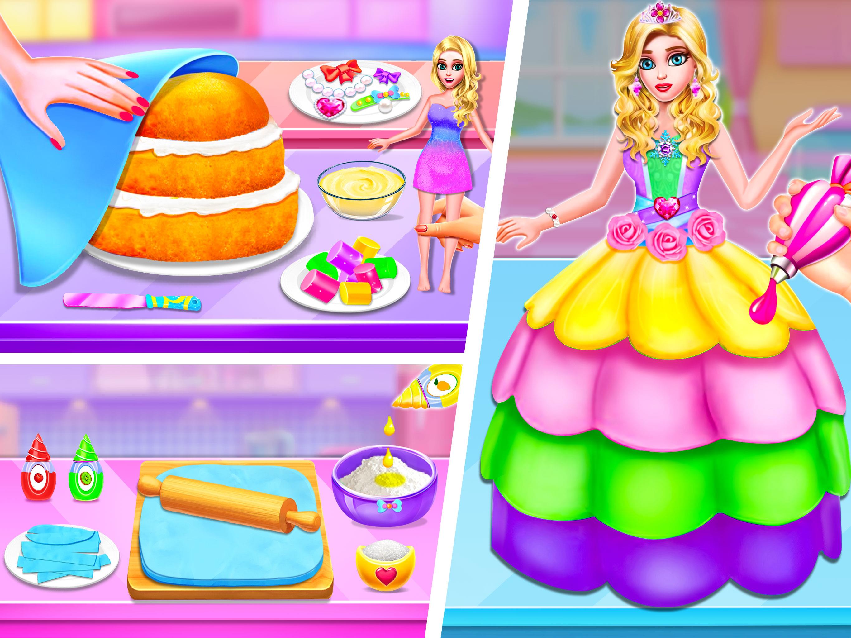 Doll House Cake Maker Game應用截圖第1張