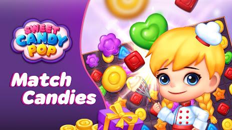 Sweet Candy POP: Match 3 Capture d'écran 2