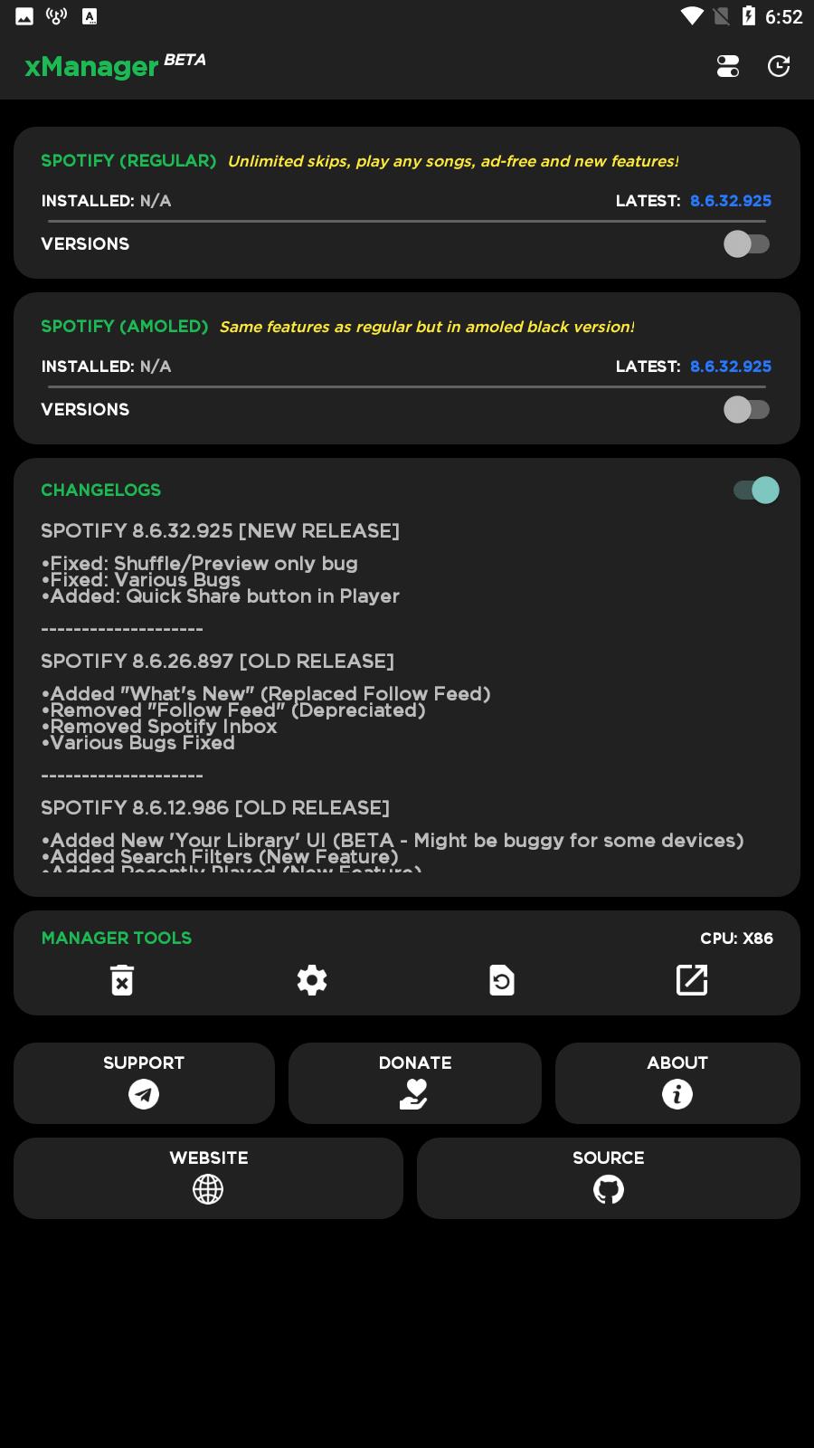 xManager For Spotify應用截圖第4張