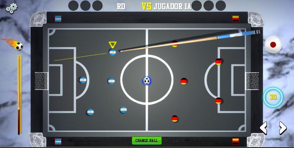 FOOTPOOL:  Soccer & billiards Screenshot 4