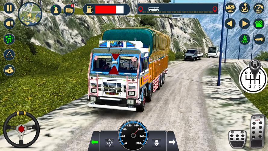 Indian Truck Drive Lorry Games Screenshot 1