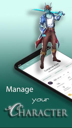 5e Companion App Captura de pantalla 1