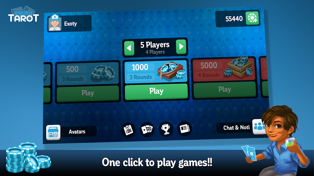 Multiplayer Tarot Game Screenshot 2