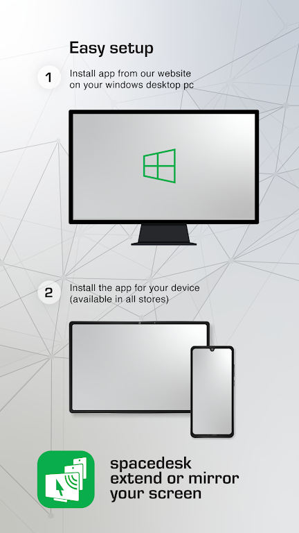 spacedesk Zrzut ekranu 1