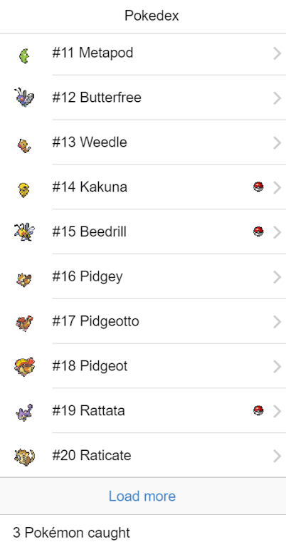 Pokedex Tracker Скриншот 2