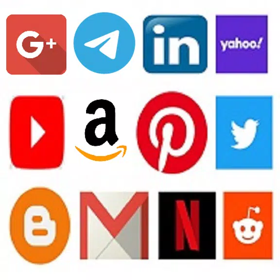 Schermata All Social Media & Network App 1