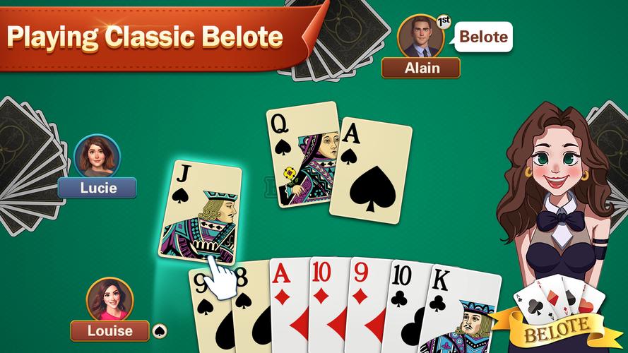 Belote應用截圖第1張