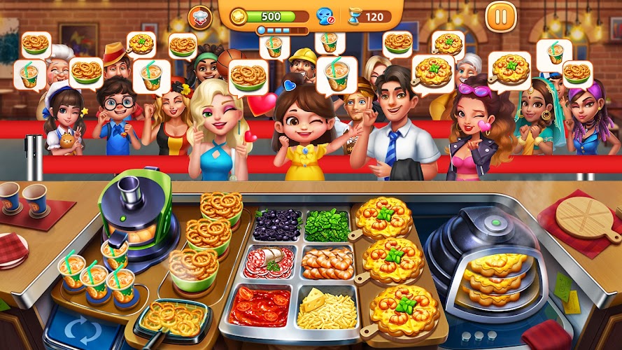Cooking City: Restaurant Games ဖန်သားပြင်ဓာတ်ပုံ 2