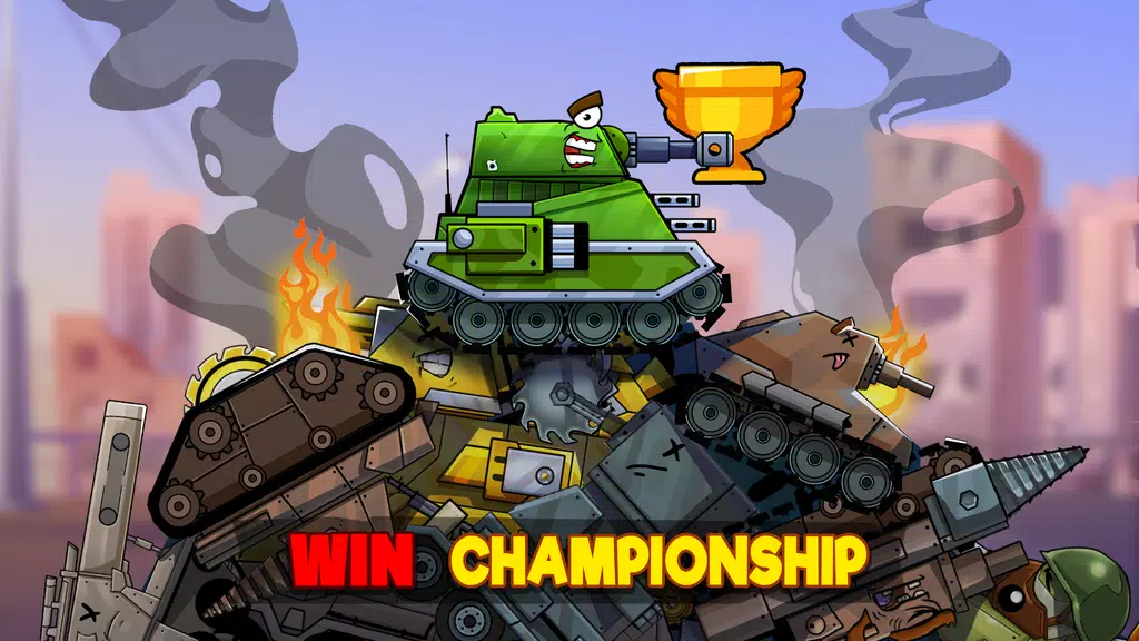 Tanks Arena io: Craft & Combat Tangkapan skrin 4