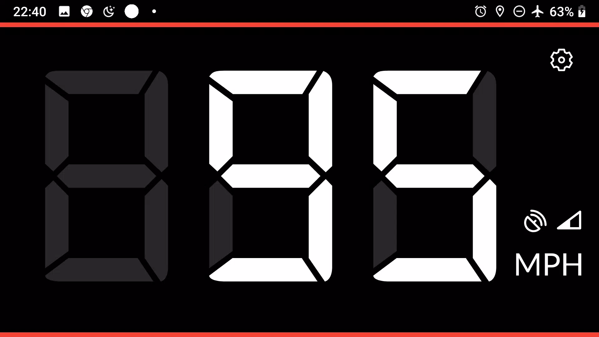 GPS Speedometer Zrzut ekranu 2