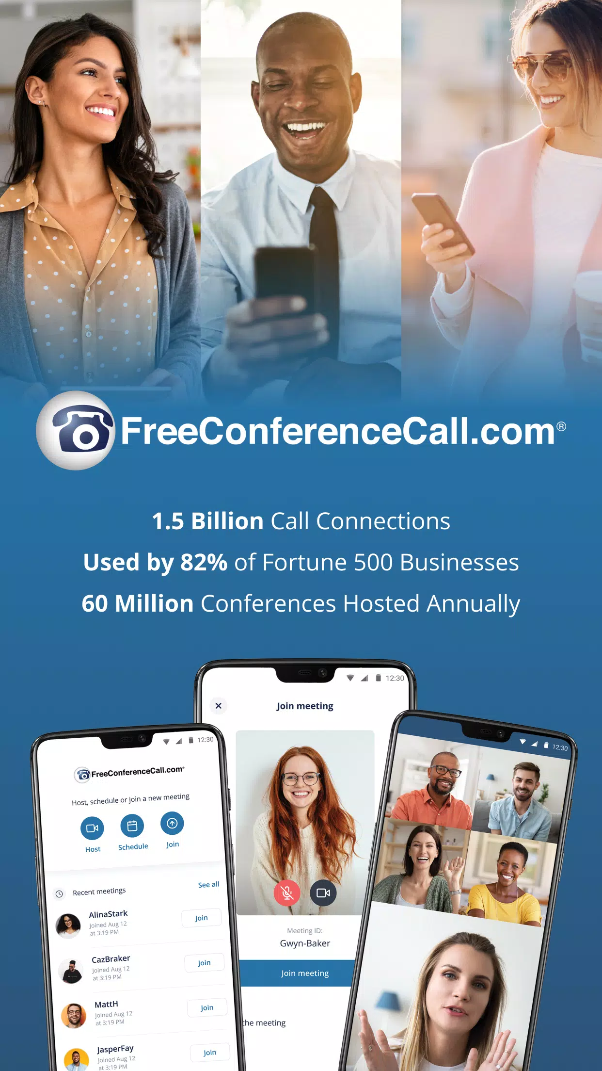Free Conference Call Schermafbeelding 1