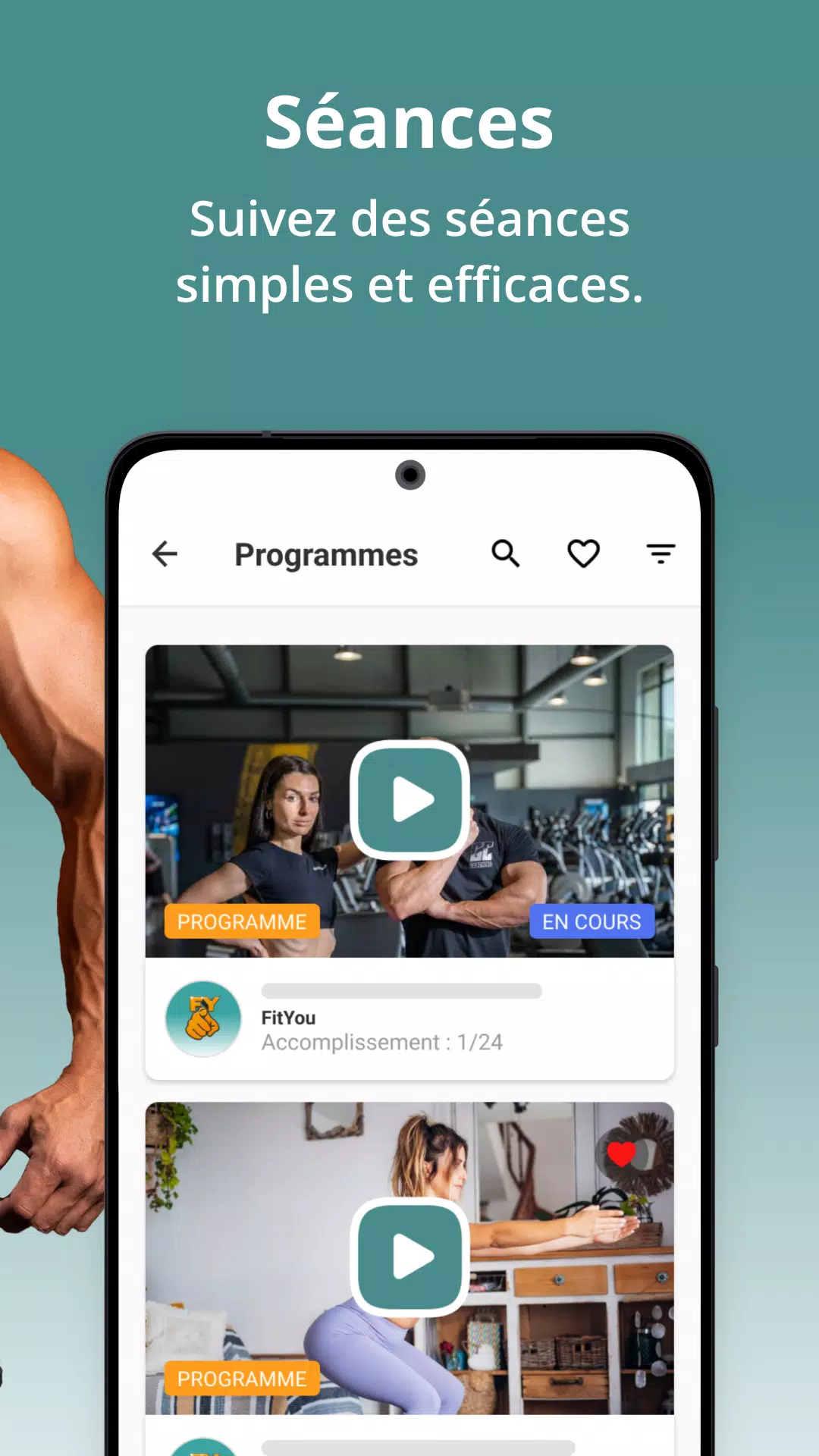 FitYou - Fitness, Nutrition應用截圖第3張