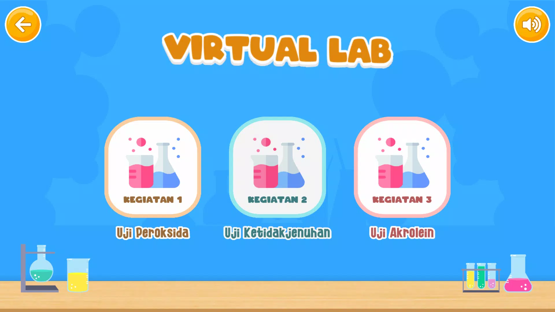 Virtual Lab Reaksi Lemak ภาพหน้าจอ 4