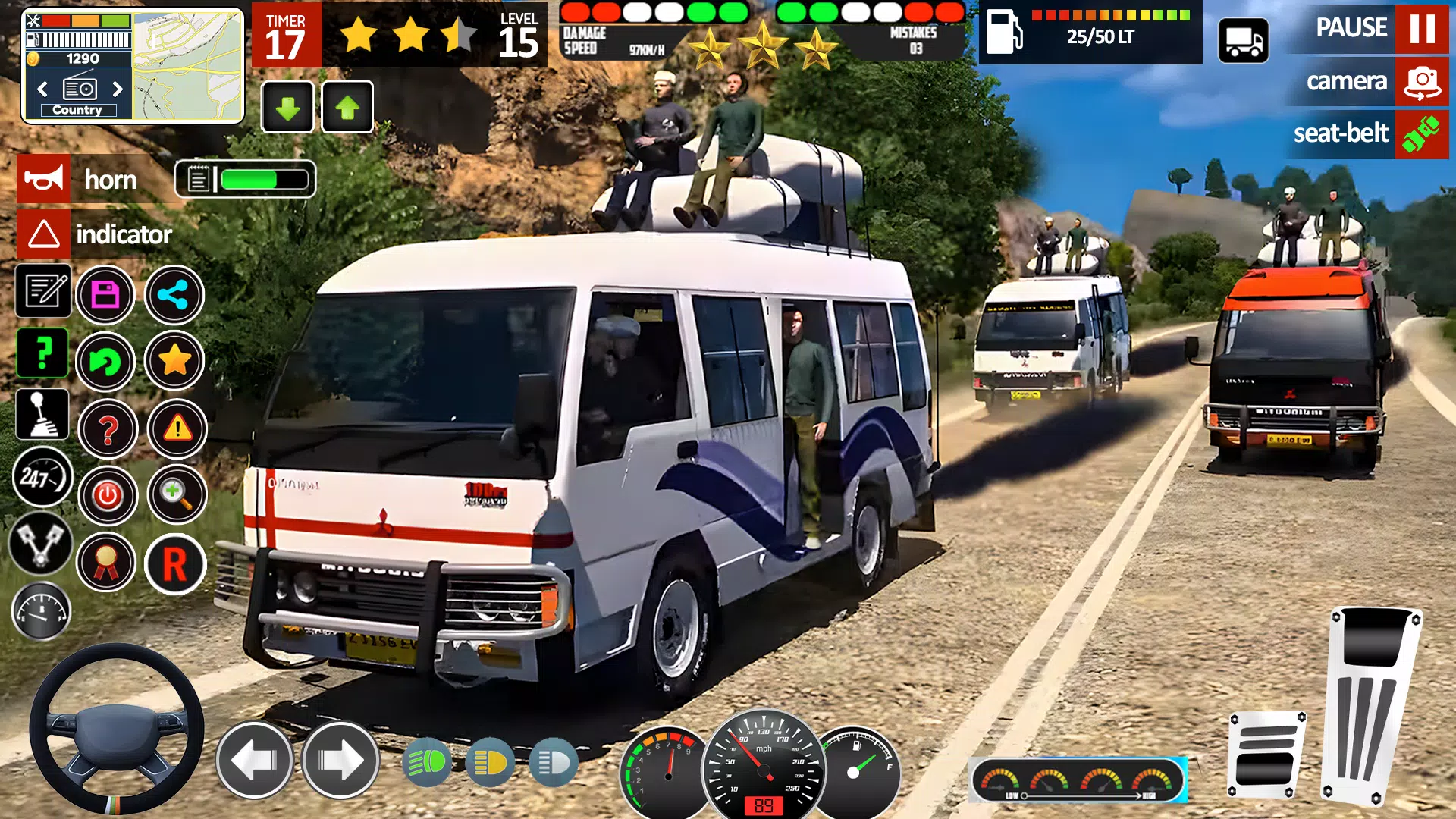 Mini Bus Game: Bus Driving 3D Ekran Görüntüsü 3