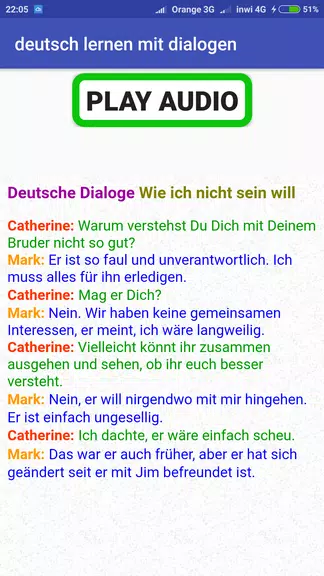 deutsch lernen durch hören  A1 Schermafbeelding 3