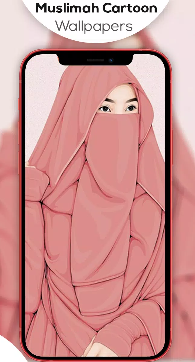 Muslimah Cartoon Wallpapers HD应用截图第3张