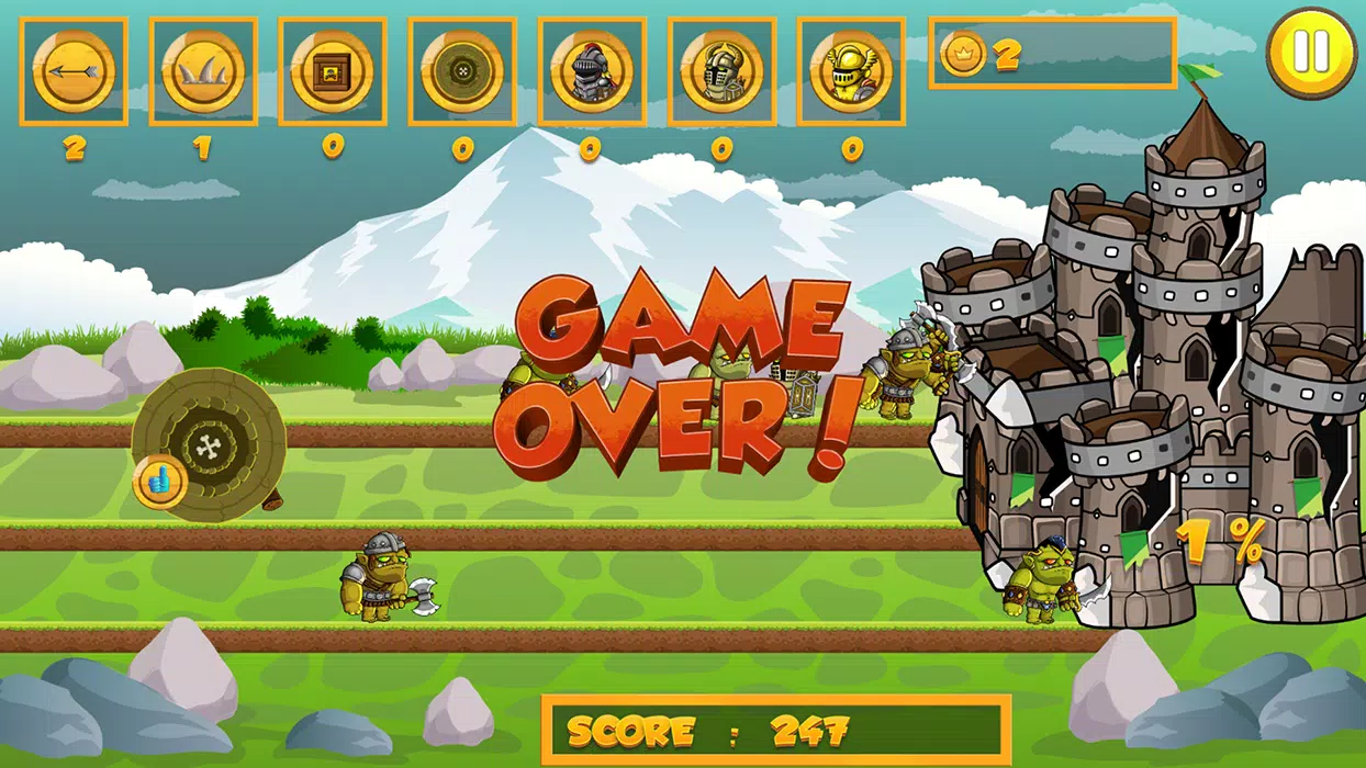 Knight vs Orc स्क्रीनशॉट 4