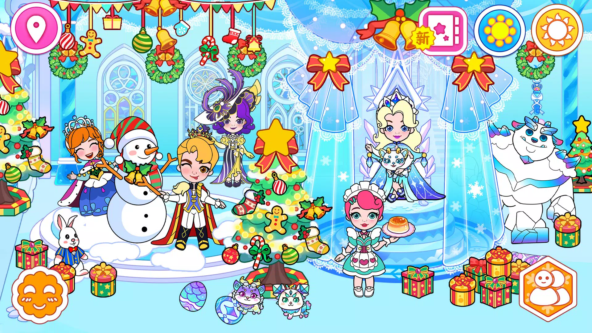 Ice Princess World Castle Life Screenshot 1