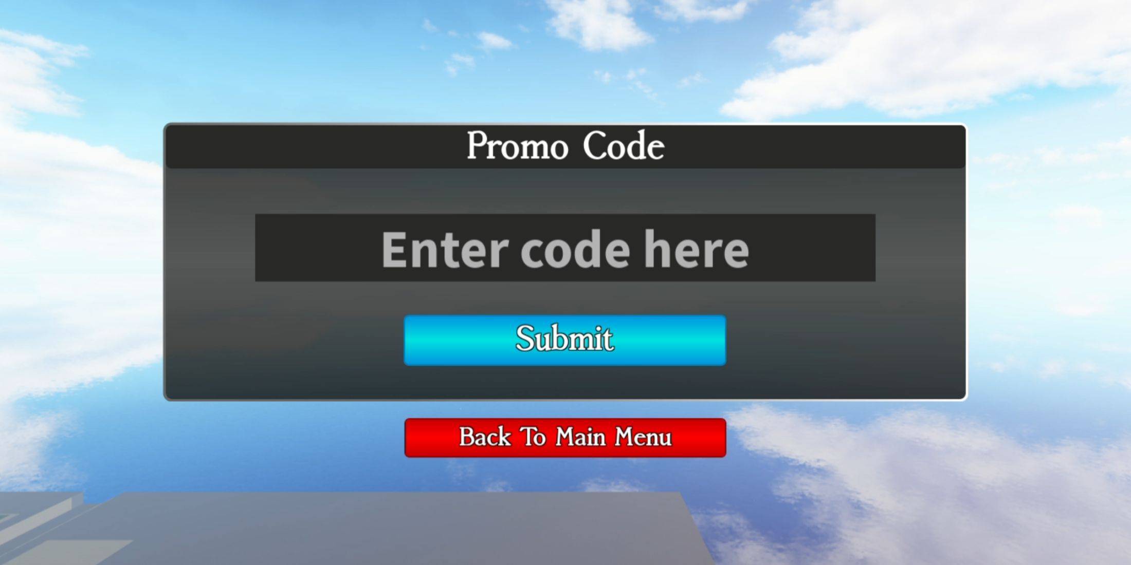 Redeeming Codes