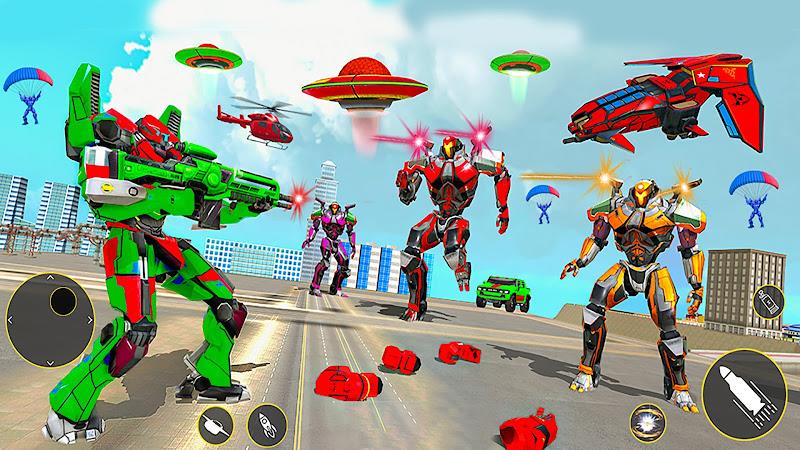 Spaceship Robot Transform Game Tangkapan skrin 3