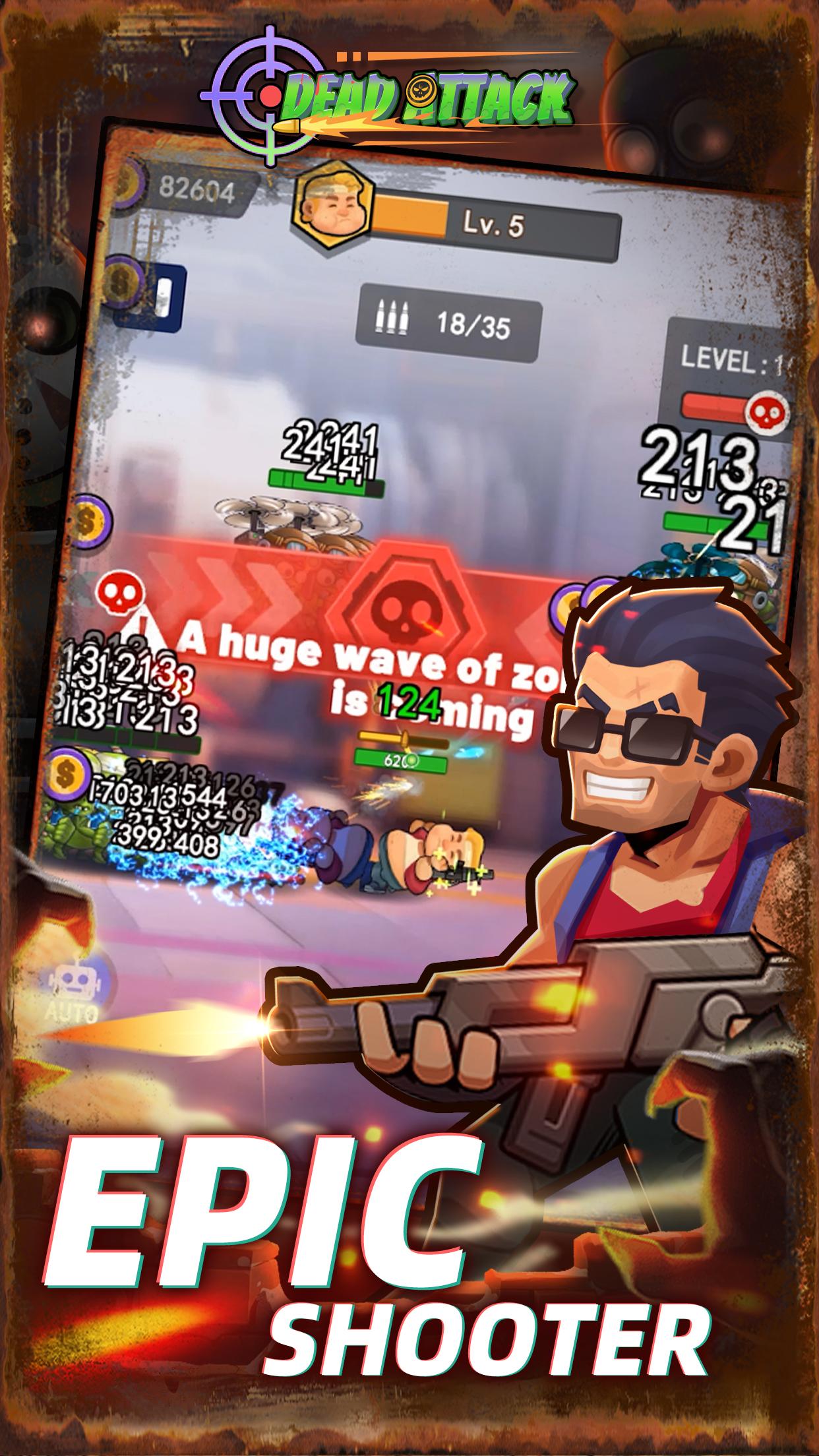 Dead Attack - Shooting Game Ảnh chụp màn hình 1