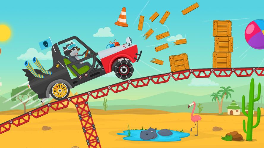 Auto-Spiel für Kinder & Rennen Screenshot 4