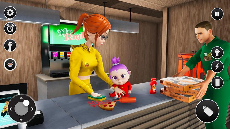 Single Mom Virtual Mother Sim应用截图第4张