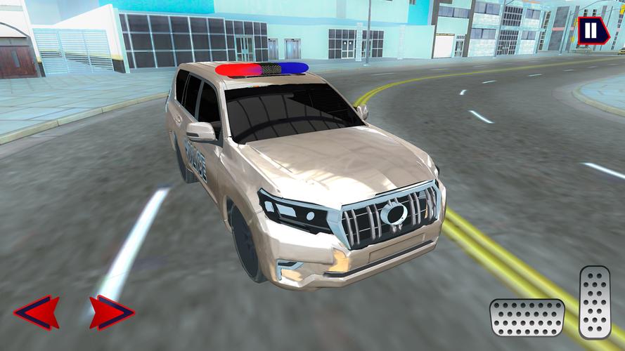 US Police Prado: City Car Screenshot 2
