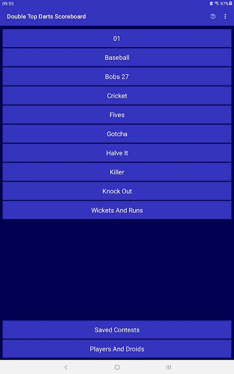 Double Top Darts Scoreboard應用截圖第1張