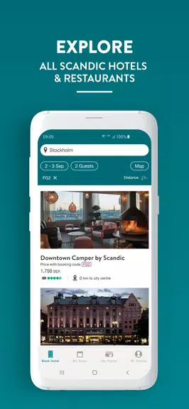 Scandic Hotels Tangkapan skrin 3