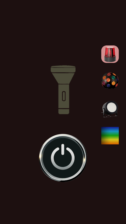 Flashlight color lights Schermafbeelding 1