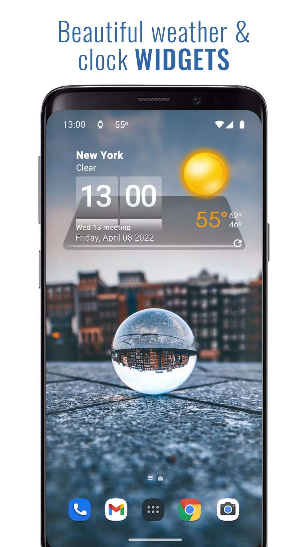 3D Sense Clock & Weather Ekran Görüntüsü 2