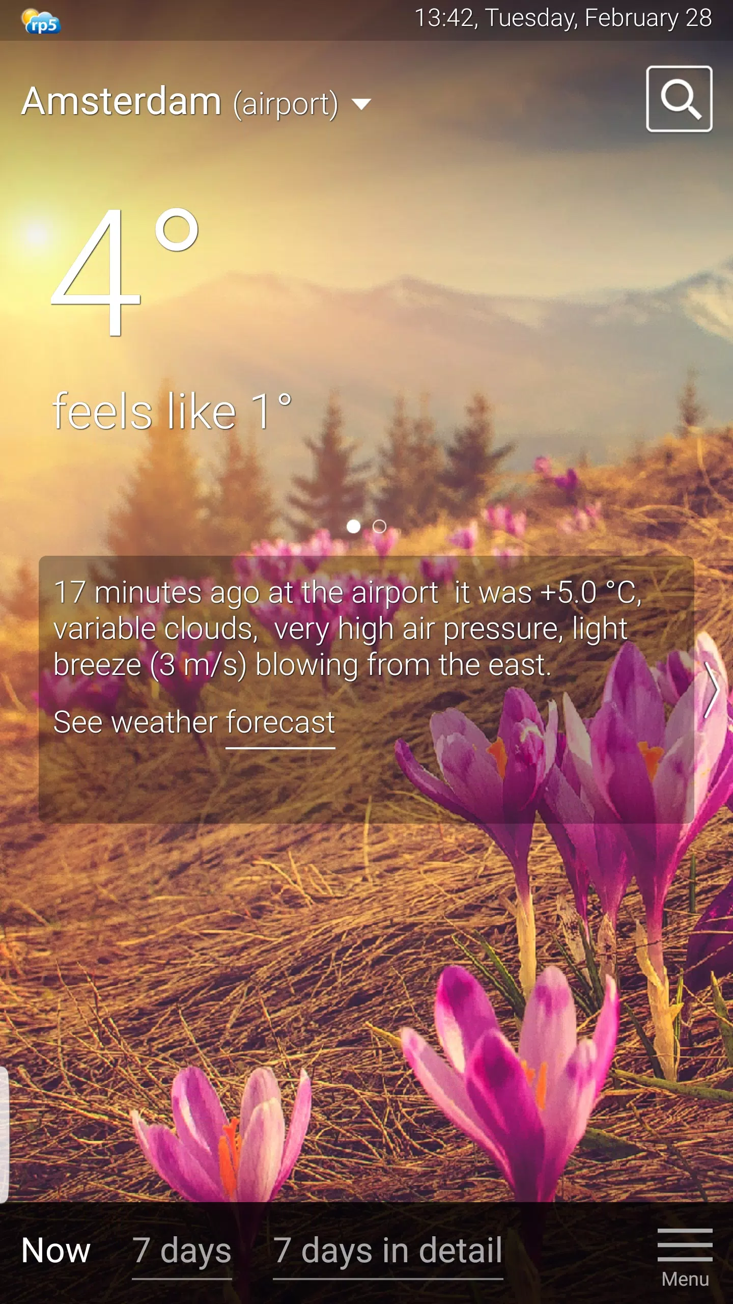 Weather rp5 (2023) Captura de pantalla 2