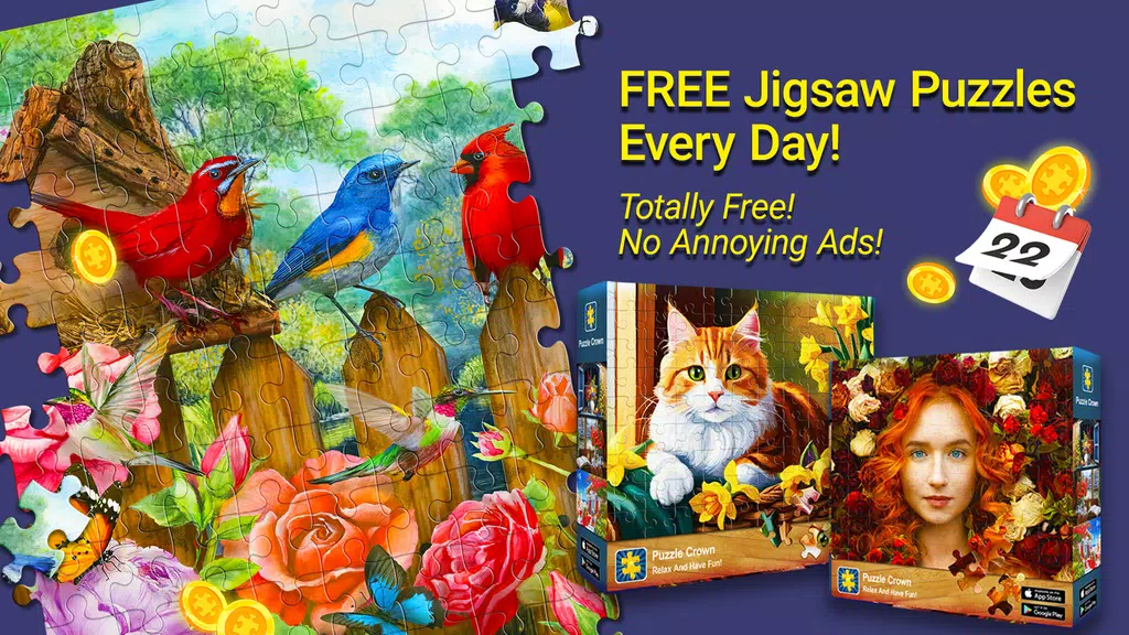 Jigsaw Puzzles Crown: HD Games ဖန်သားပြင်ဓာတ်ပုံ 1