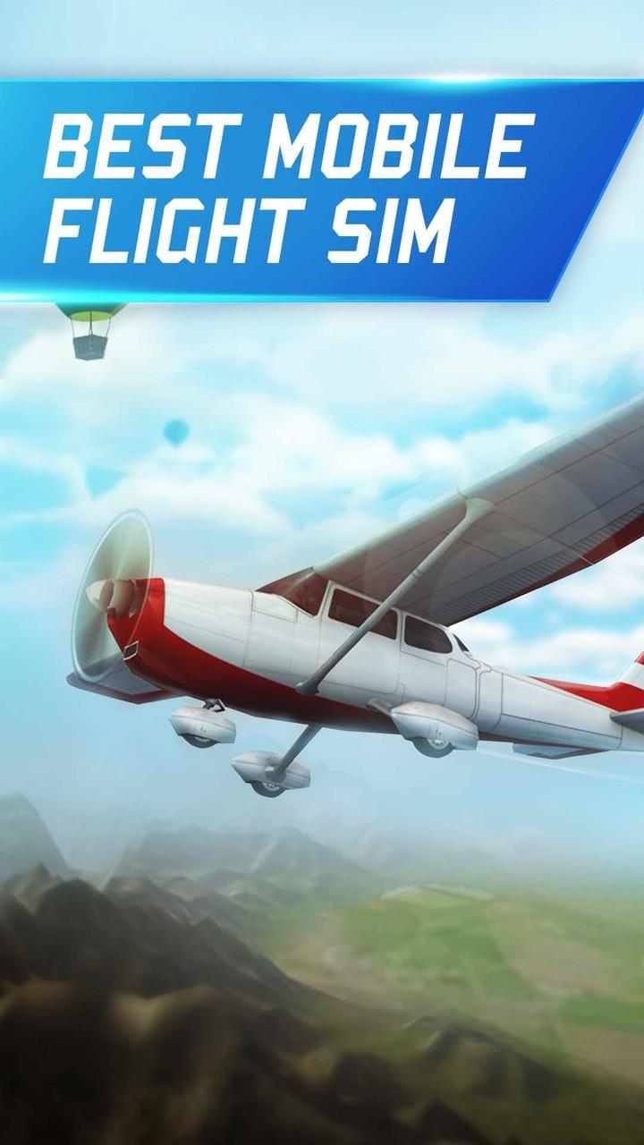 Flight Pilot:Simulator 3D Ảnh chụp màn hình 2