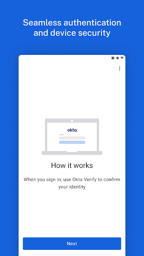 Okta Verify ภาพหน้าจอ 1