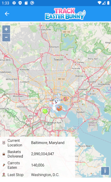 The Easter Bunny Tracker Screenshot 4