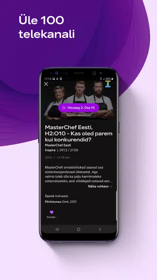 Telia TV Estonia Schermafbeelding 4