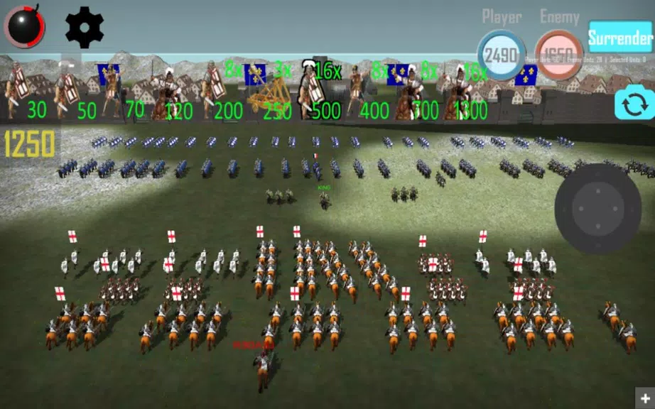 MEDIEVAL WARS: FRENCH ENGLISH Tangkapan skrin 3