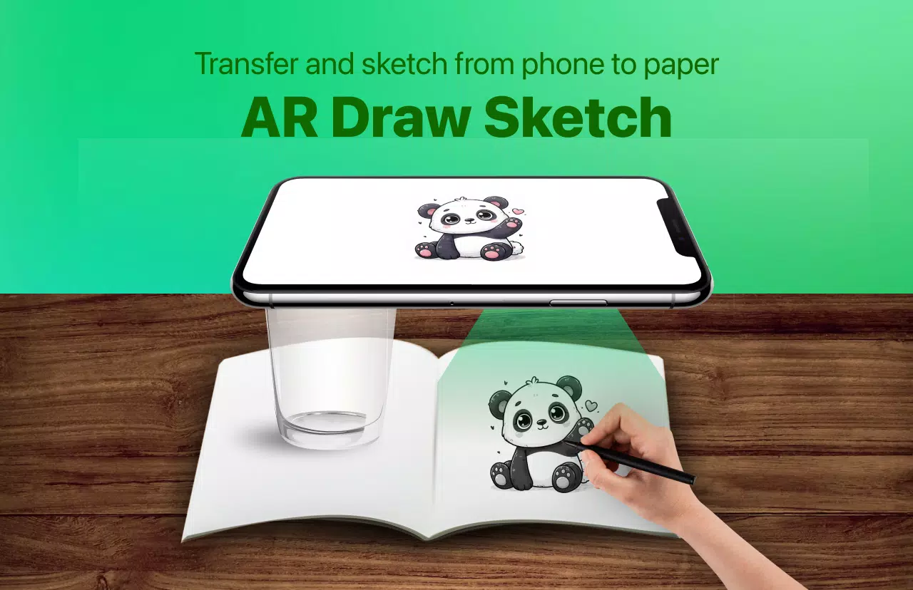 AR Draw Sketch: Sketch & Trace Captura de pantalla 1