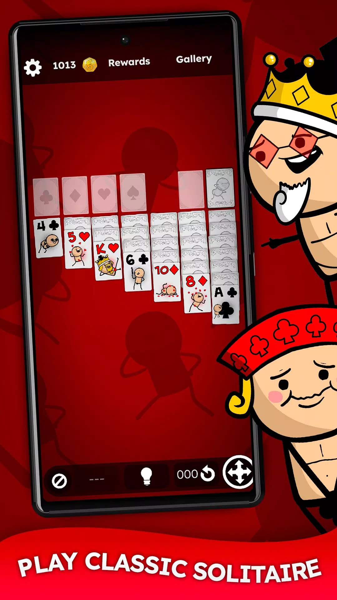 Schermata FLICK SOLITAIRE - Cozy Cards 1