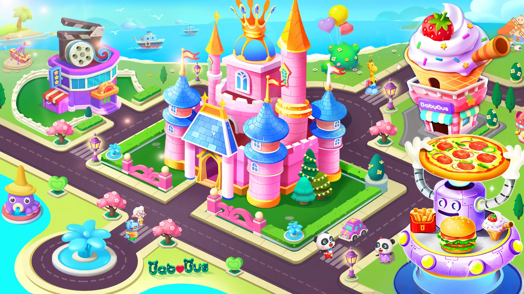 Baby Panda's City Screenshot 1