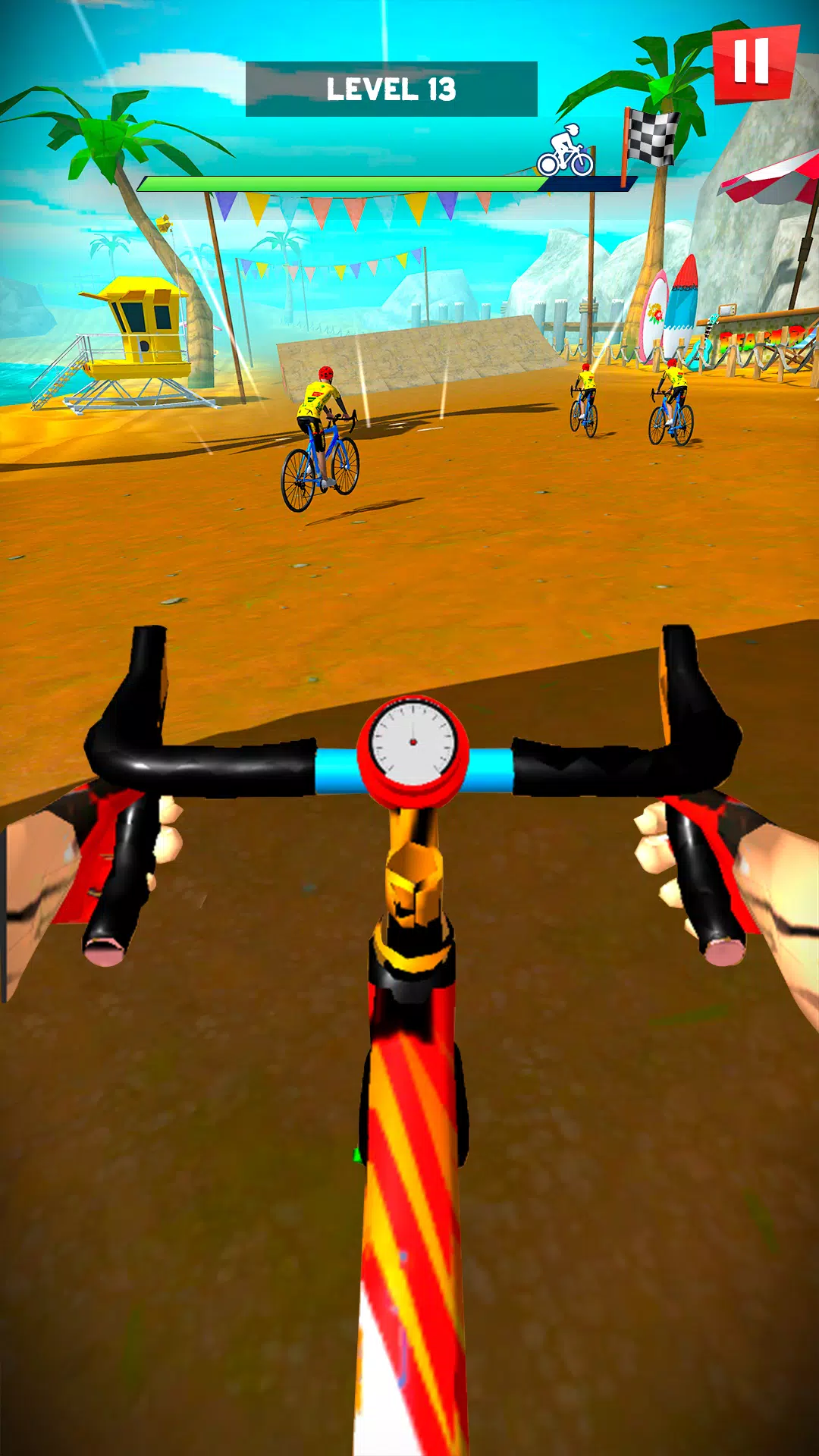 Bmx Racing: Offroad Cycle Game स्क्रीनशॉट 3