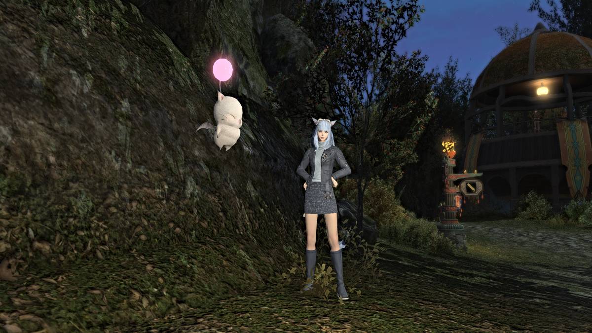 Final Fantasy XIV에서 Initerant Moogle NPC