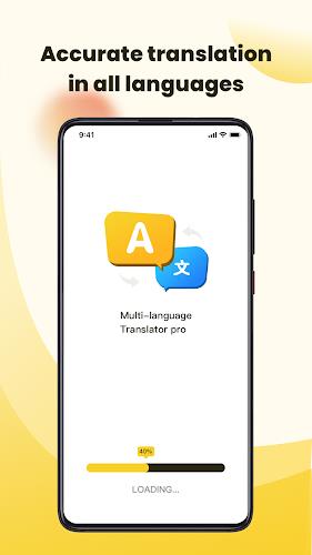 Multi-language Translator pro Screenshot 1