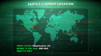 Santa Tracker - Check where is Schermafbeelding 2